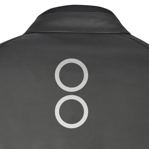 RADIAL MOTOROS BŐRDZSEKI,FEKETE-FEHÉR - Image 6