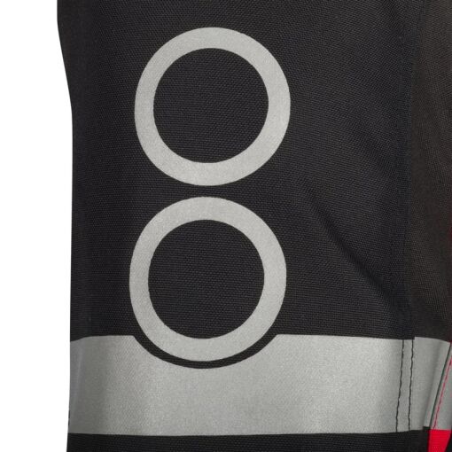 LADY HALIFAX MOTOROS TEXTILKABÁT,FEKETE-SÖTÉTSZÜRKE-PIROS - Image 8