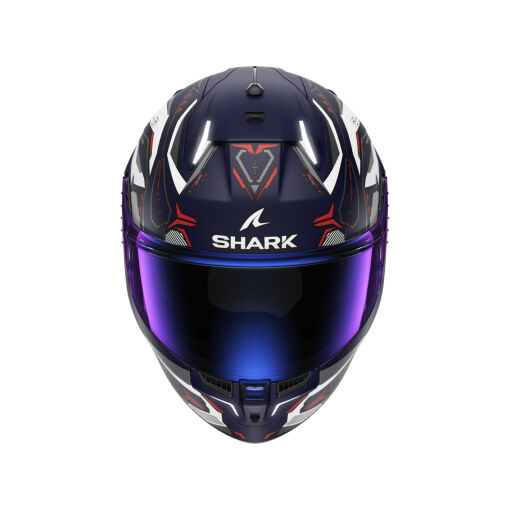 SKWAL I3 LINIK MAT BUKÓSISAK BEÉPÍTETT FÉKLÁMPÁVAL, MATT KÉK-FEHÉR-PIROS - Image 3