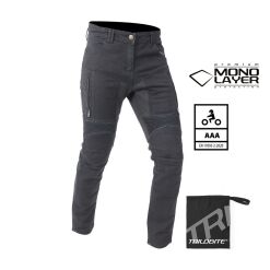PARADO MONOLAYER MOTOROS FARMERNADRÁG SLIM FIT,FEKETE