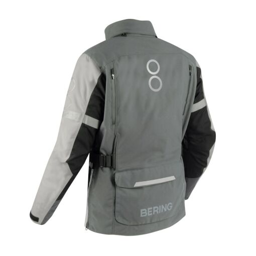 ANTARTICA GTX MOTOROS TEXTILKABÁT,FEKETE-SZÜRKE - Image 2