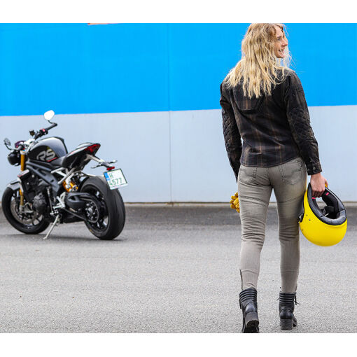 LADY MICAS URBAN MOTOROS FARMERNADRÁG,SZÜRKE - Image 4