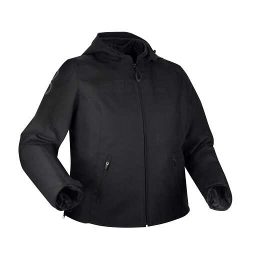 LADY WARWICK QUEEN SIZE MOTOROS TEXTILDZSEKI,FEKETE