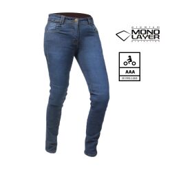LADY UPTOWN MOTOROS FARMERNADRÁG SKINNY FIT,KÉK