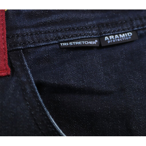 STRADA SLIM FIT MOTOROS FARMERNADRÁG,SÖTÉTKÉK - Image 5