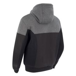 Alternative view of HOODIZ VENTED MOTOROS TEXTILPULÓVER,FEKETE-SZÜRKE