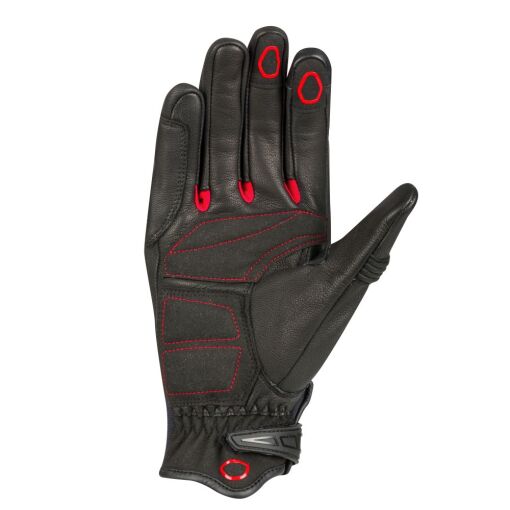 RADIAL MOTOROS KESZTYŰ,FEKETE-PIROS - Image 2