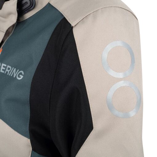 LADY SIBERIA MOTOROS TEXTILKABÁT,BÉZS-SZÜRKE-NARANCS - Image 5