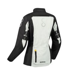 Alternative view of LADY ZEPHYR MOTOROS TEXTILKABÁT,FEKETE-SZÜRKE-SÁRGA