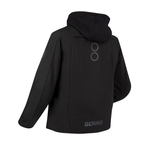 LADY DAVIS QUEEN SIZE MOTOROS TEXTILDZSEKI,FEKETE - Image 2