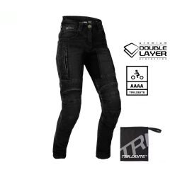 LADY PARADO DOUBLELAYER AAAA MOTOROS FARMERNADRÁG SLIM FIT,FEKETE