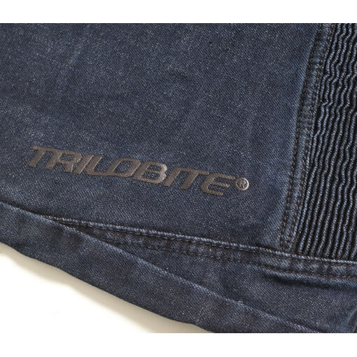 STRADA SLIM FIT MOTOROS FARMERNADRÁG,SÖTÉTKÉK - Image 3