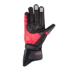 Alternative view of SNAP MOTOROS KESZTYŰ,FEKETE-SZÜRKE-PIROS