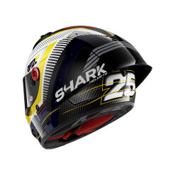 Alternative view of AERON-GP REPLICA RAUL FERNANDEZ SIGNATURE BUKÓSISAK+PLEXIVEL,KARBON-FEHÉR-SÁRGA