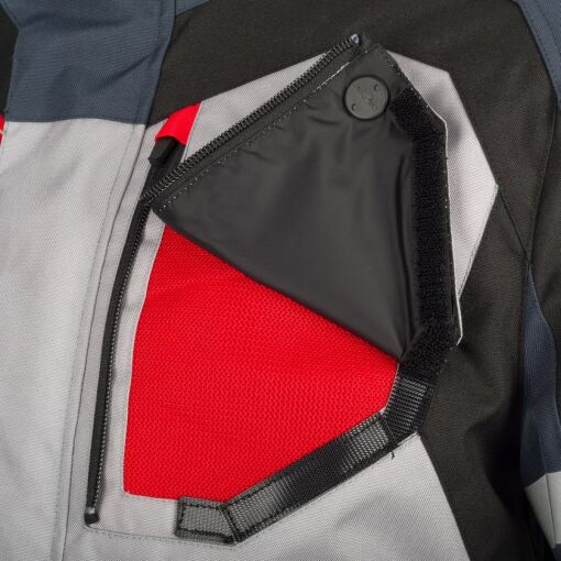 HALIFAX MOTOROS TEXTILKABÁT,SÖTÉTSZÜRKE-SZÜRKE - Image 4