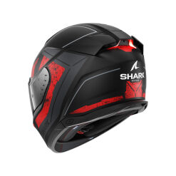 Alternative view of SKWAL I3 RHAD MAT BUKÓSISAK BEÉPÍTETT FÉKLÁMPÁVAL, MATT FEKETE-KRÓM-PIROS