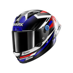 AERON-GP FIM RACING #1 FIRSTLAP BUKÓSISAK+PLEXIVEL,KARBON-KÉK-PIROS