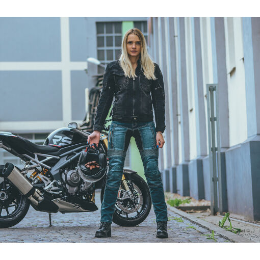 LADY PARADO MOTOROS FARMERNADRÁG,KÉK - Image 10