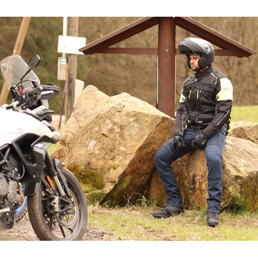 PARADO MOTOROS FARMERNADRÁG SLIM FIT,SÖTÉTKÉK - Image 6