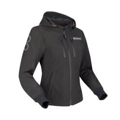 LADY KERBY MOTOROS TEXTILDZSEKI,FEKETE