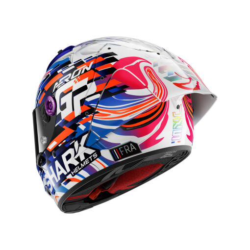 AERON-GP REPLICA ZARCO GP DE FRANCE BUKÓSISAK+PLEXIVEL,KARBON-RÓZSASZÍN-KÉK - Image 2