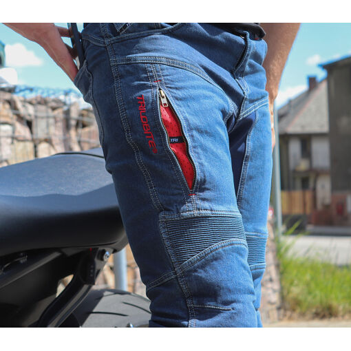 PARADO MONOLAYER MOTOROS FARMERNADRÁG SLIM FIT,KÉK - Image 3