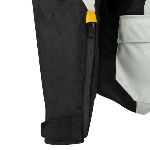 ZEPHYR MOTOROS TEXTILKABÁT,FEKETE-SZÜRKE-SÁRGA - Image 6