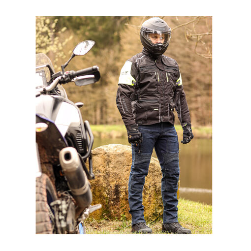 PARADO MOTOROS FARMERNADRÁG SLIM FIT,SÖTÉTKÉK - Image 3