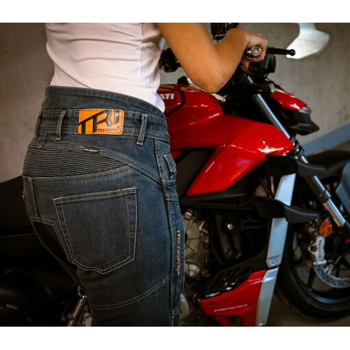 LADY PARADO DOUBLELAYER AAA MOTOROS FARMERNADRÁG HOSSZÍTOTT,KÉK - Image 6