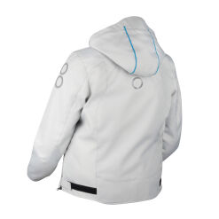 Alternative view of LADY WARWICK QUEEN SIZE MOTOROS TEXTILDZSEKI,VILÁGOSSZÜRKE-KÉK