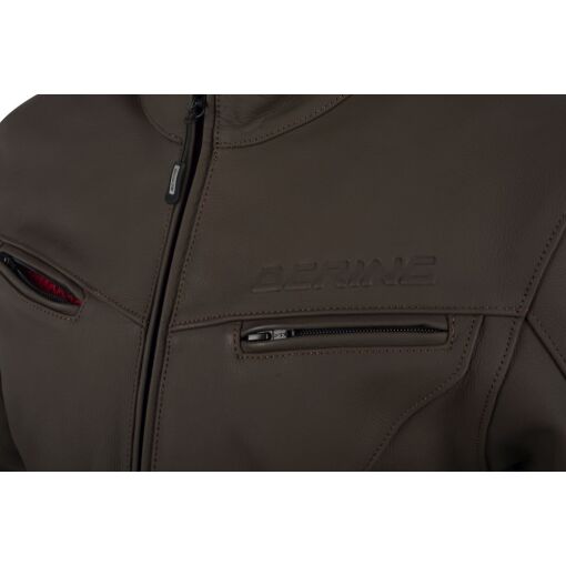 DERBY MOTOROS BŐRDZSEKI,BARNA - Image 3