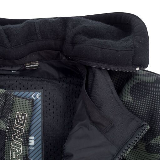 ZENITH MOTOROS TEXTILDZSEKI,FEKETE-TEREPMINTÁS - Image 3