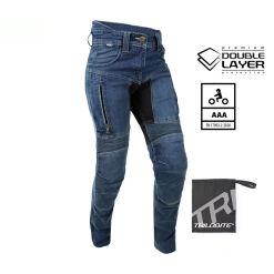 LADY PARADO DOUBLELAYER AAA MOTOROS FARMERNADRÁG SLIM FIT HOSSZÍTOTT,KÉK