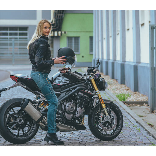 LADY PARADO MOTOROS FARMERNADRÁG,KÉK - Image 9