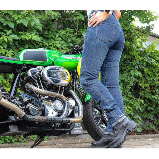 LADY DOWNTOWN MOTOROS FARMERNADRÁG,KÉK - Image 6