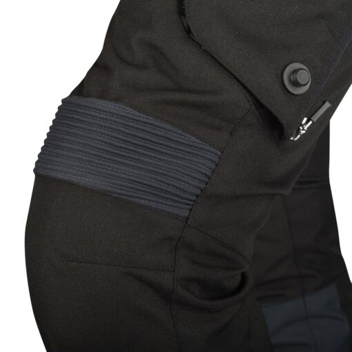 LADY HALIFAX MOTOROS TEXTILNADRÁG,FEKETE-SÖTÉTSZÜRKE - Image 6