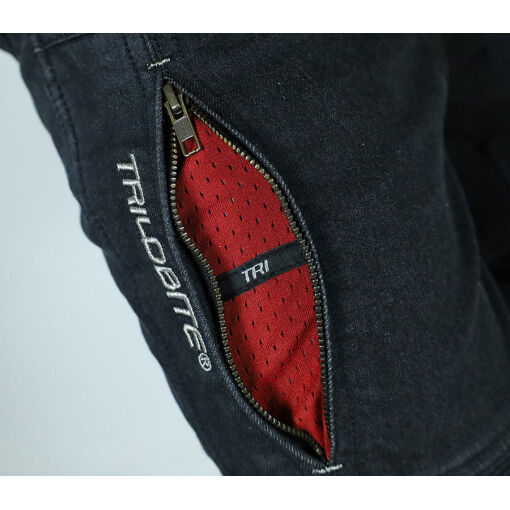 LADY PARADO DOUBLELAYER AAAA MOTOROS FARMERNADRÁG SLIM FIT HOSSZÍTOTT,FEKETE - Image 4